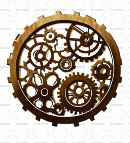 Steampunk Zahnräder
